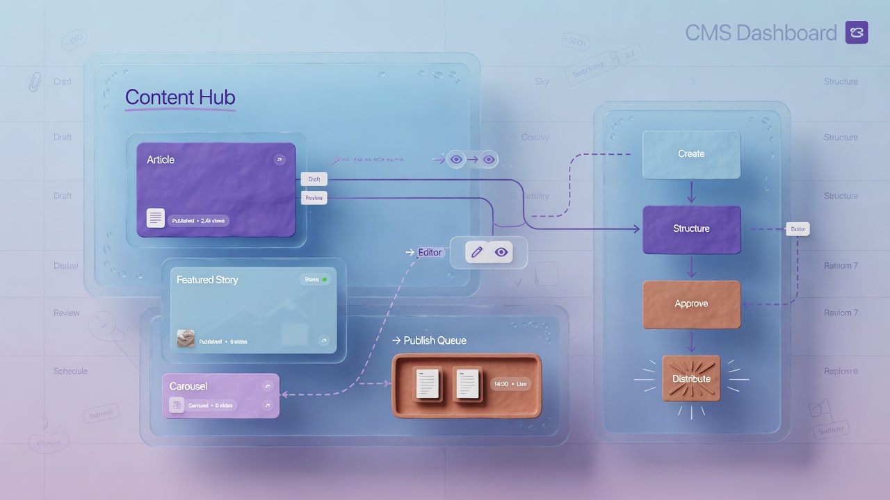 CMS Development - We implement flexible headless and traditional CMS solutions that give marketing teams speed and control while keeping developers in the driver's seat for complex requirements.